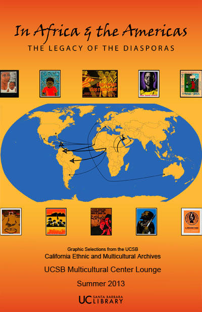 African Diasporas Exhibit Announcement Poster