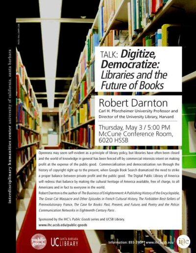 Darton Lecture