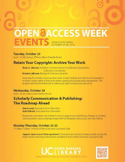 Open Access Week 2012