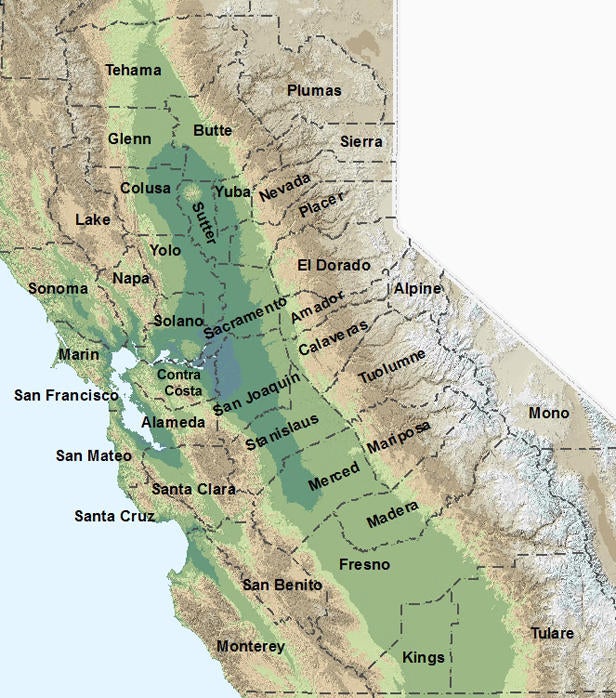 Central California Counties: Aerial Photography | UCSB Library