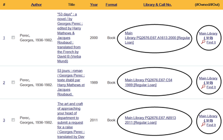 Select the book you want from the list