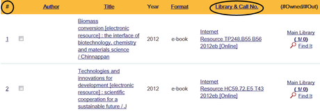 Choose any desired titles from the list of results. 