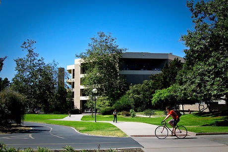 Exterior of Davidson Library