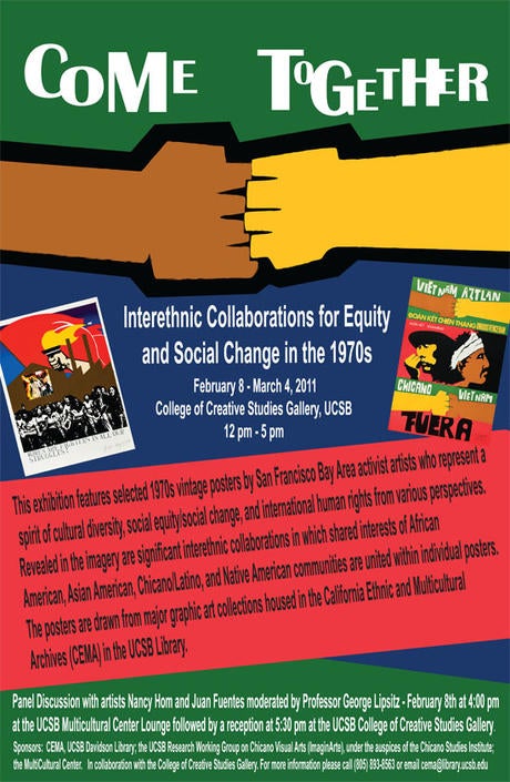 Come Together Exhibit Poster