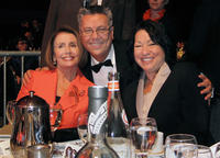Photograh of Dan Guerrero with Nancy Pelosi and Sonia Sotomayo