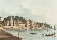 City of Benares, from the Ganges