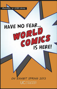 World Comics Exhibition Poster