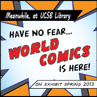 World Comics exhibition graphic