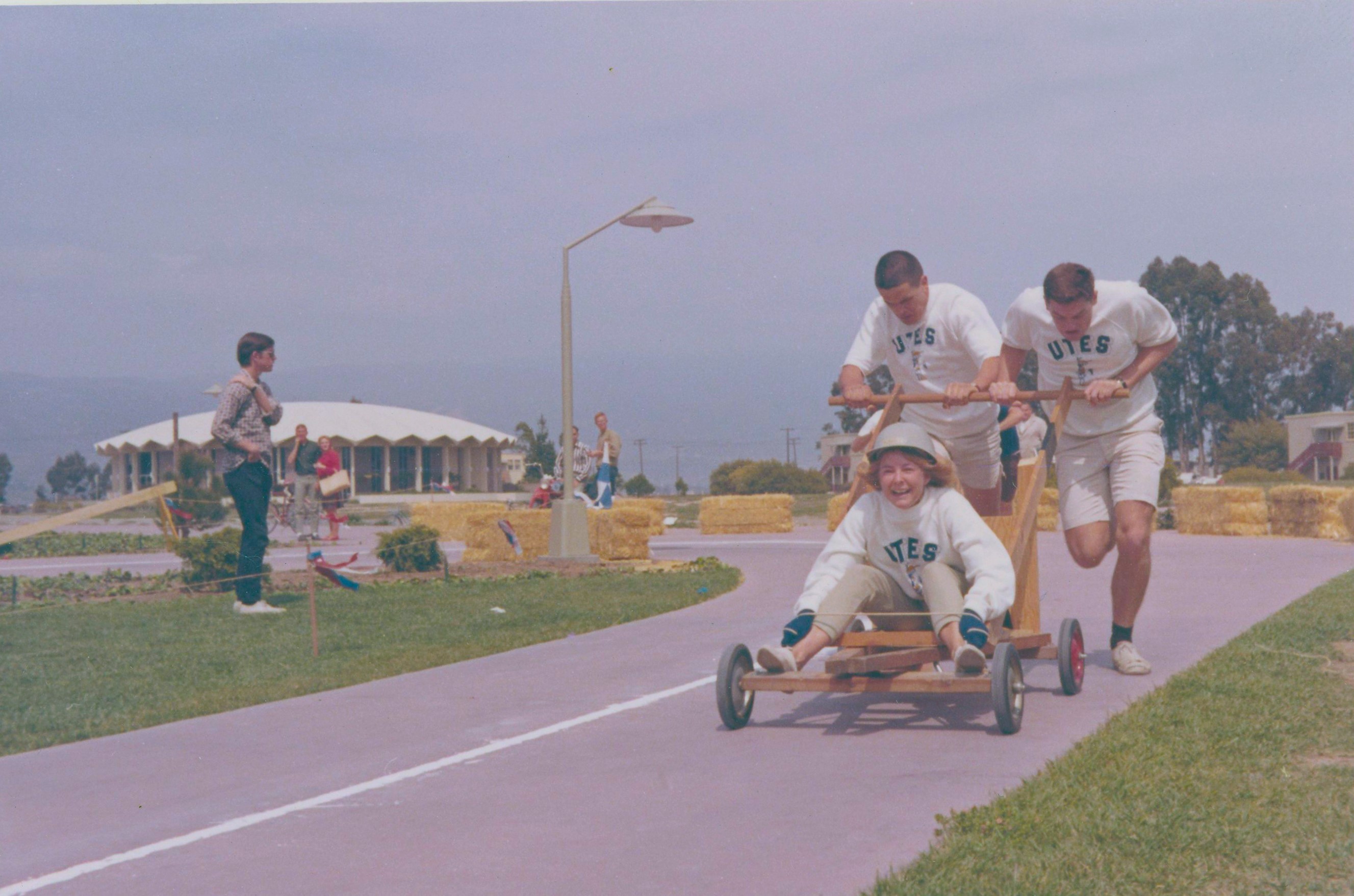 campus push cart races