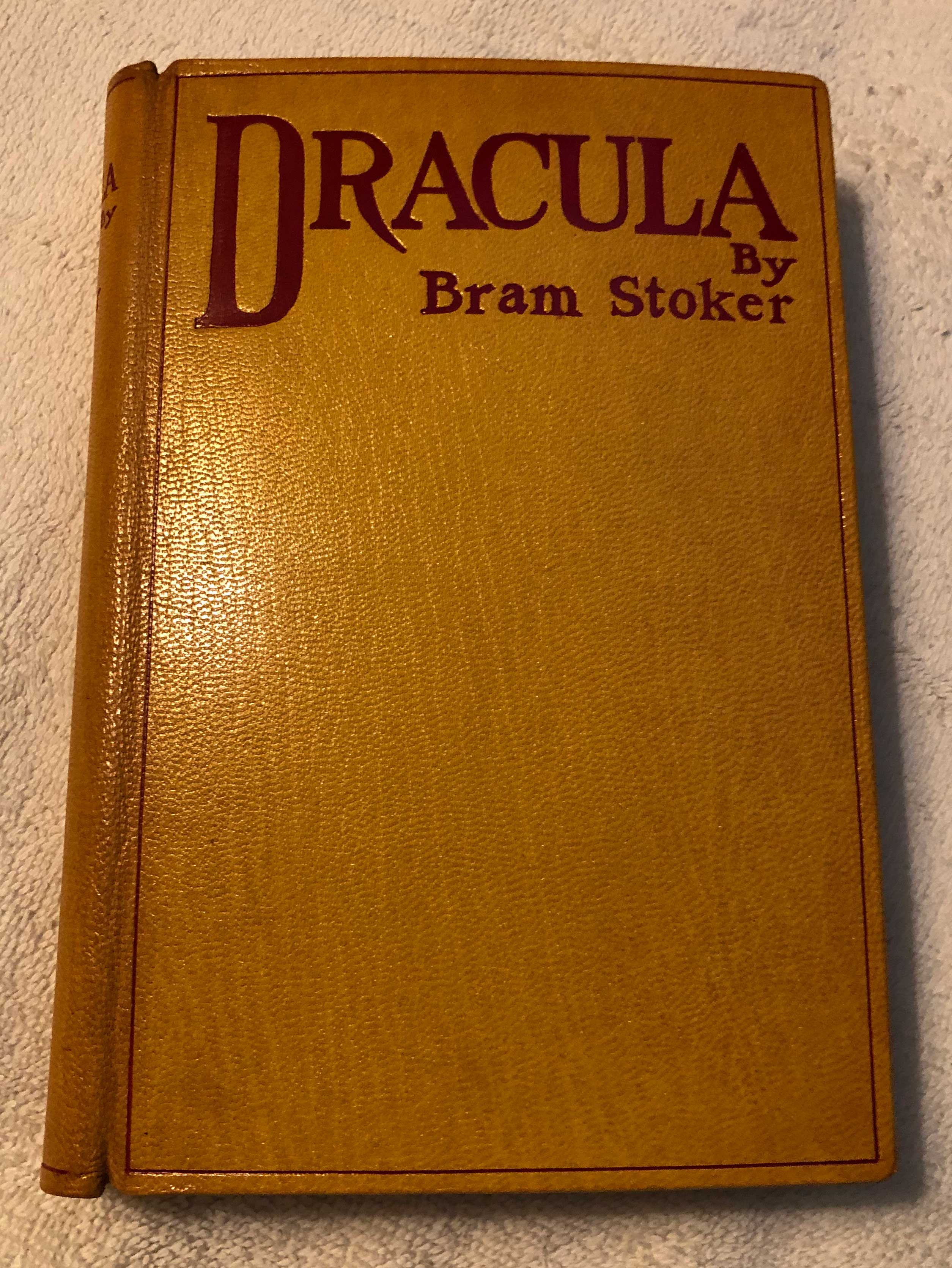 Dracula book published in 1897