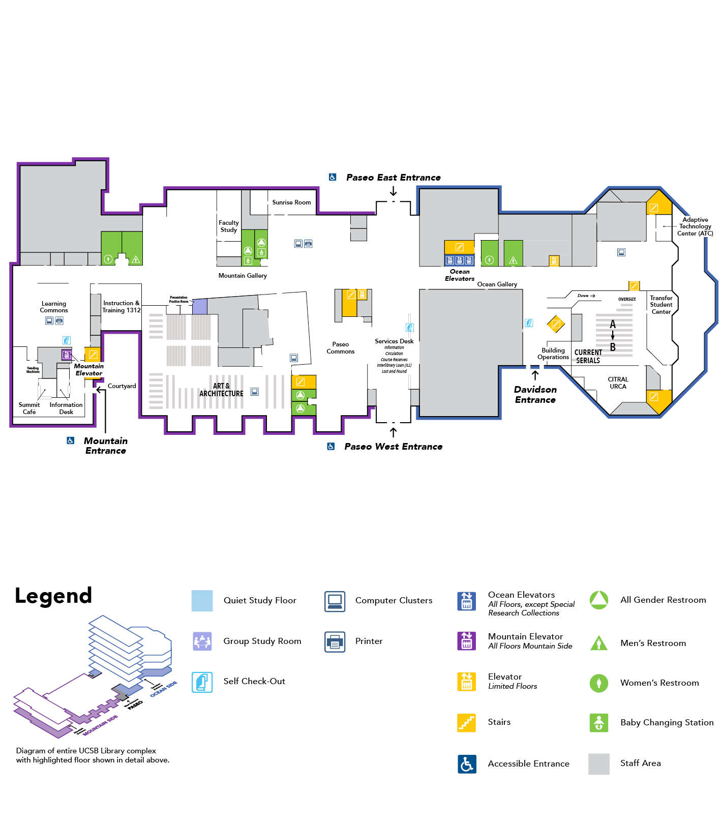 map of floor 1