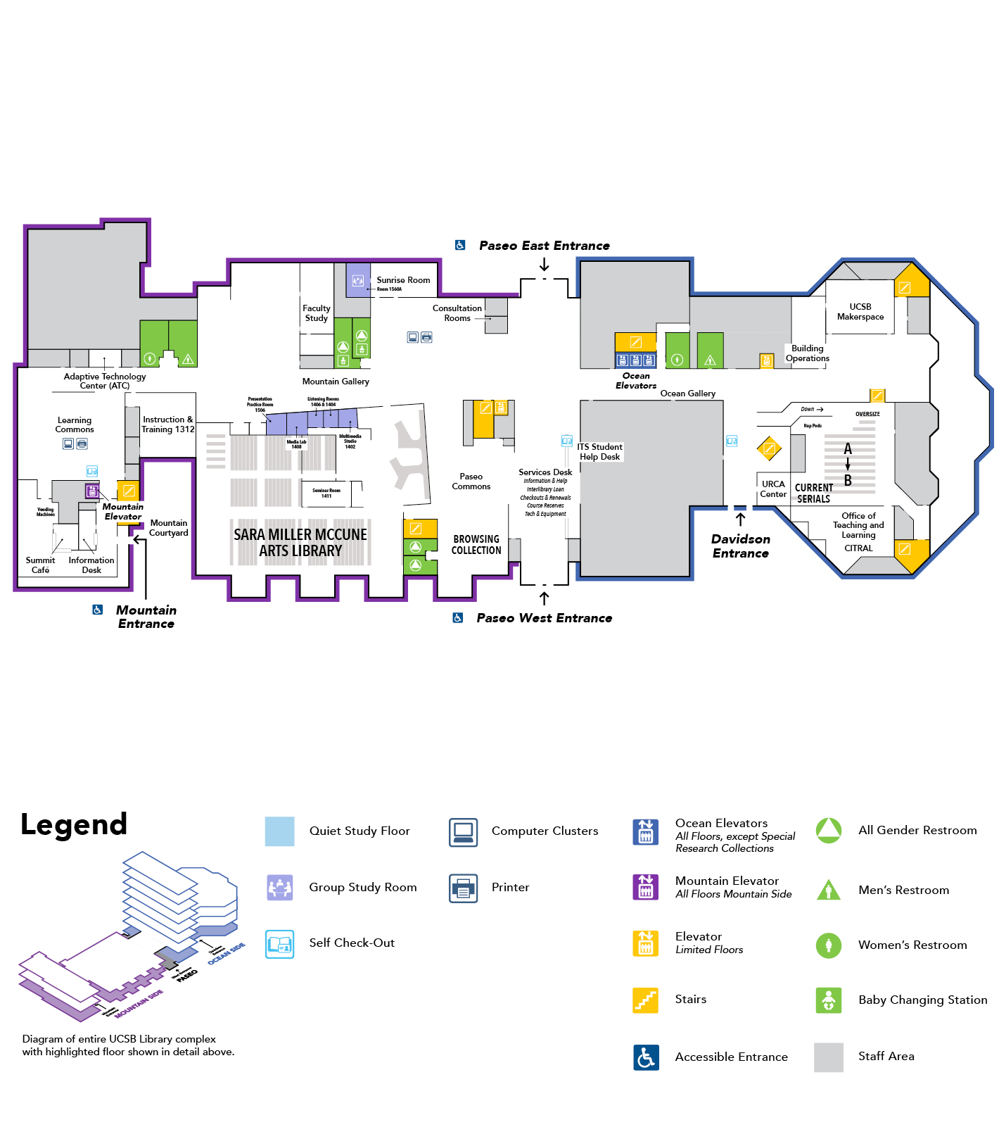 map of floor 1