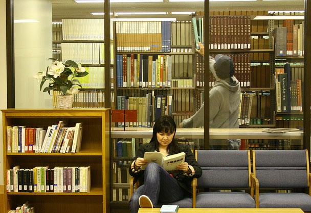 Lobby of the East Asian Collections