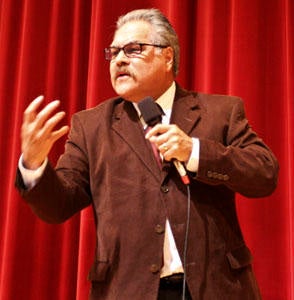 Luis Valdez at the Necessary Theater Conference 