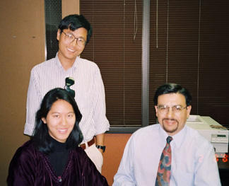 Iris Chang with CEMA staff