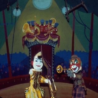 Photographs of puppet show 