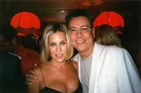 Photograph of Dan Guerrero and Sarah Jessica Parker