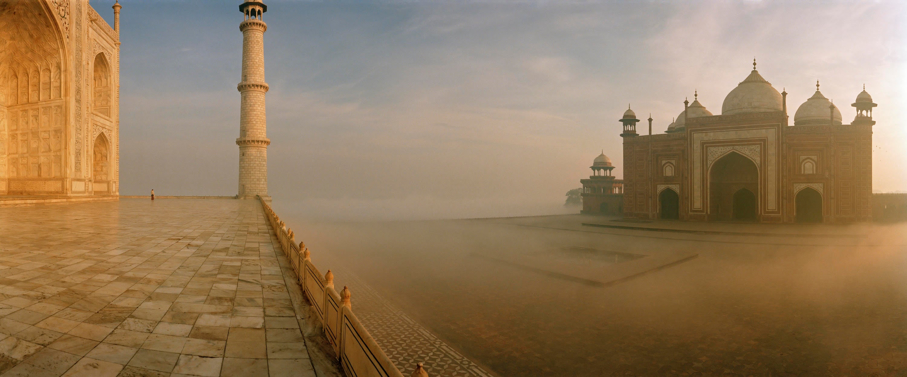 An example of Everton's panoramic photography