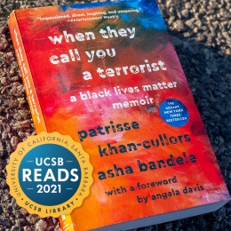 When They Call You a Terrorist book cover with UCSB Reads logo