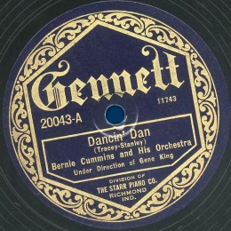 A Gennett Record of Dancin' Dan