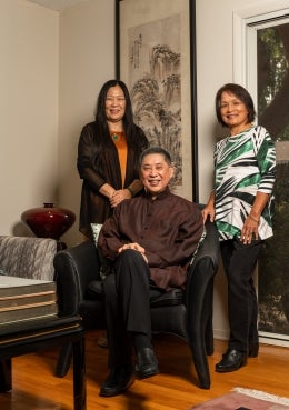 Image of Dr. Pai, Cathy Chiu and Amy O'Dowd