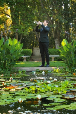 trumpet player