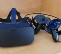 Photo of virtual reality glasses