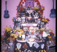 Dia De Los Muertos Altar
