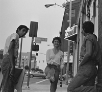 Sean Carrillo, Janet Carrol and Tito Larriva at the Atomic Café Photographed by Daniel Villarreal.