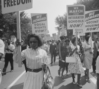 March on Washington protesters. 