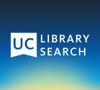 UC Library Search logo on gradient background