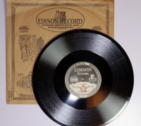 Edison disc record: "The Jelly Roll blues", performed by The Original Memphis Five, recorded in New York, New York on September 22, 1923.