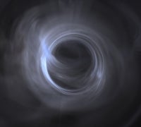 Art of Science 1st Place winner - black hole