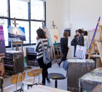 Jane Callister's studio