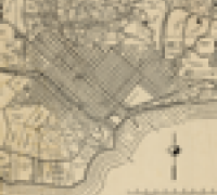 Image of map from Special Collections