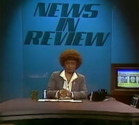 Marilyn F. Solomon at the News in Review desk