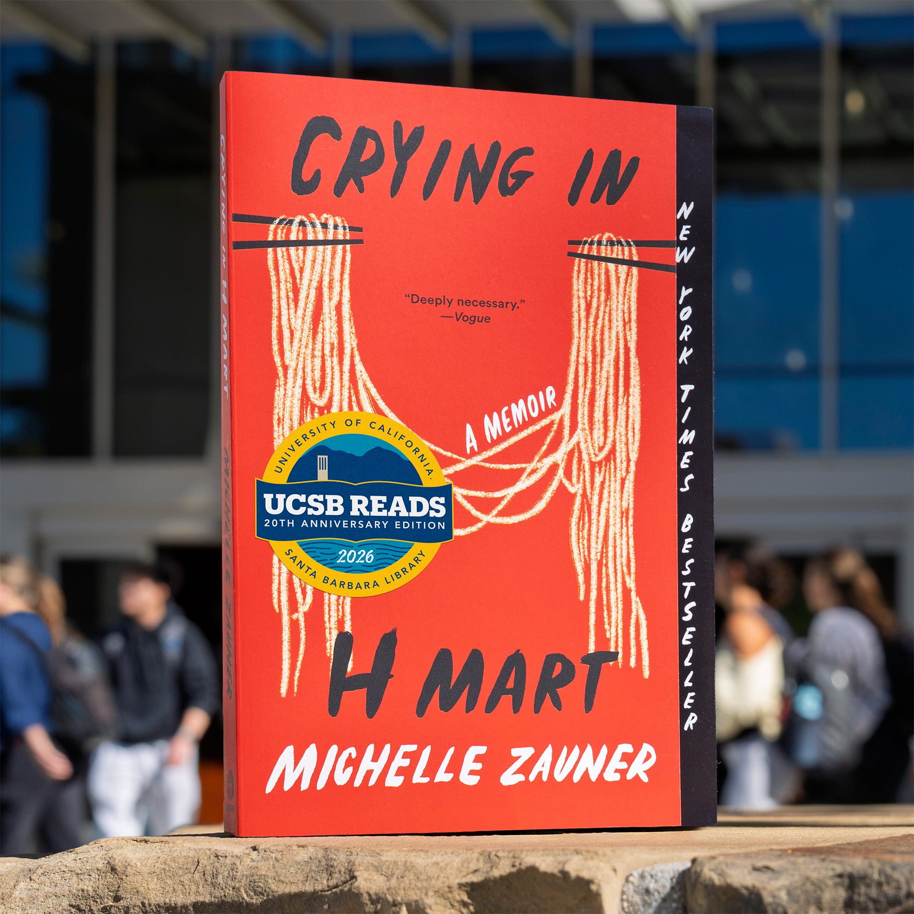 UCSB Reads 2026 Book Crying in H Mart by MIchelle Zauner