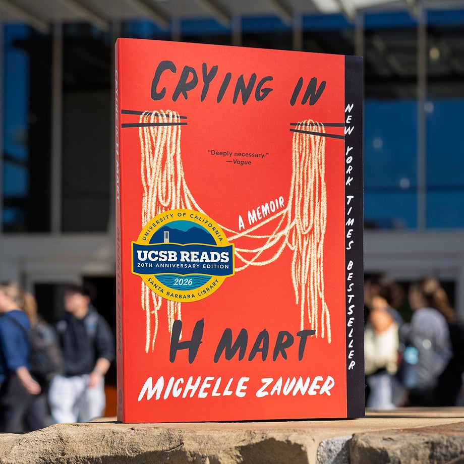 UCSB Reads 2026 Book Crying in H Mart by MIchelle Zauner